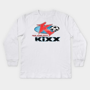 Philadelphia Kixx Vintage Tshirt Kids Long Sleeve T-Shirt